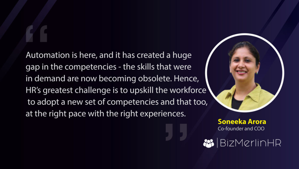 HR tech Quote of the week - Soneeka Arora, BizMerlinHR