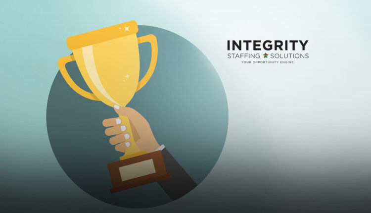 Integrity Staffing Solutions Wins ClearlyRated's 2021 Best of Staffing Client Service Excellence Award