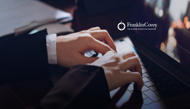 Franklin Covey Co. Named by Training Industry to 2020 Top 20 Leadership Training Companies List for the Ninth Time for Development of Two New Critical Leadership Offerings
