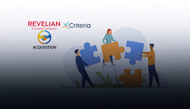 Criteria and Revelian Enter One-Year Acquisition Milestone with Launch of Product Offerings for the APAC Market + Announcement of New Global Roles