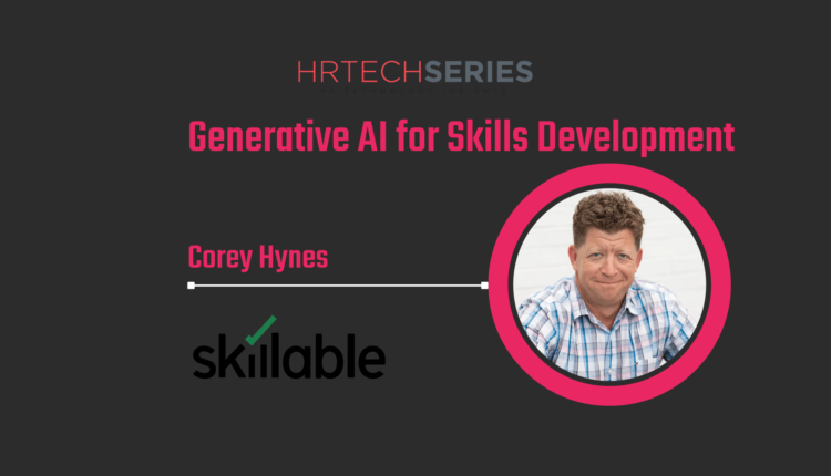 Generative AI Is the Next Logical Step for Skills Development